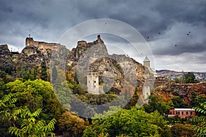 Narikala castle in Tbilisi photo