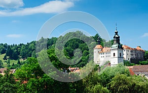 Old medieval castle in Skofja Loka