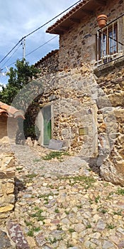 Old medieval Stone Streets Portuguese