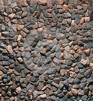 Old Medieval Stone Wall Background Texture