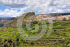 The old medieval town of Ares del Maestrat Castellon