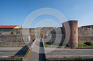 Staré stredoveké hradby v Bratislave Staré Mesto - Bratislava, Slovensko