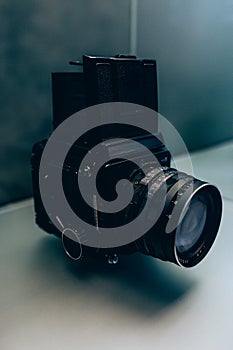 An old medium format camera