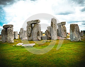 Old megalith stones of the Stonehenge