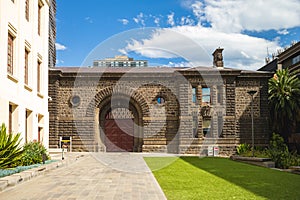 Old Melbourne Gaol located in Melbourne, Victoria, Australia