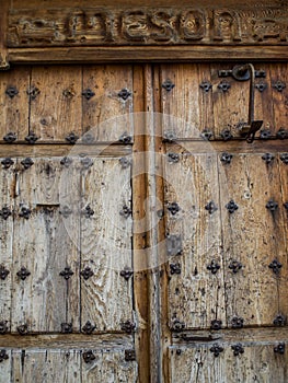 Old meson door