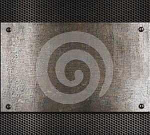 Old metal background img