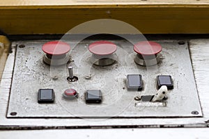 Old Metal Control Panel