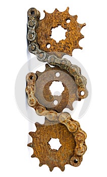 Old metal gears