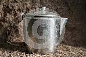 Old Metal Jar