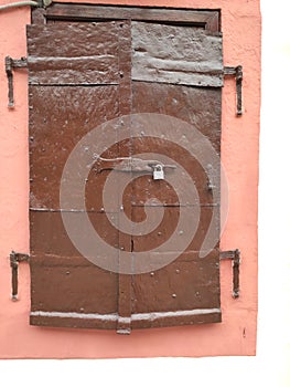 Old metal protectors for window Austrohungarian photo