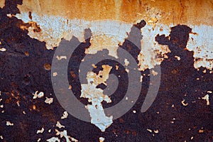 Old Metal Rust background and Texture