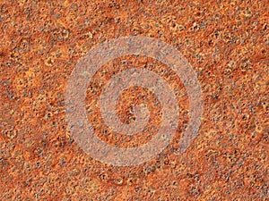 Old metal rust surface, rusted iron background pattern