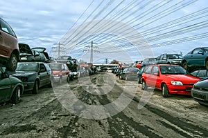 Old Metal on Scrapyard