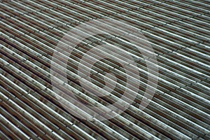 Old metal sheet roof texture, Rusty metal sheet pattern background