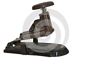 Old metal stapler