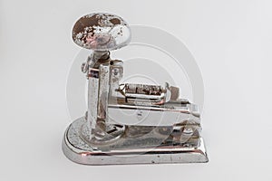 Old metal stapler