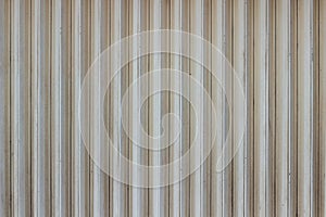 Old metalic rolling door pattern background