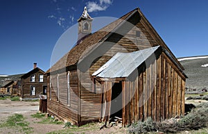 Old Methodist Church in Bodie Ghost Town