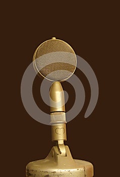 Old microphone