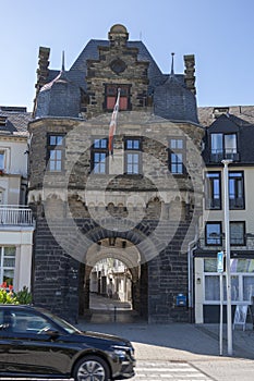 old middle age City Gate in Andernach