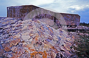 Old military bunker