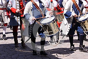 Old Military drummers