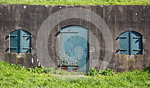 Old military fort detail