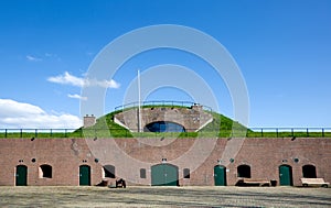 Old military fort detail