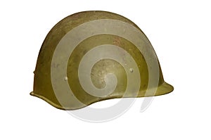 The old military helme