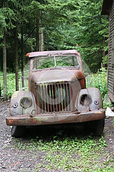 Old military truck photo