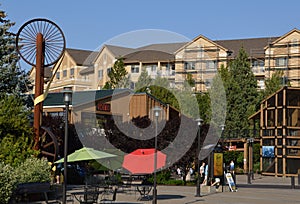 Old Mill District in the Town Bend, Oregon