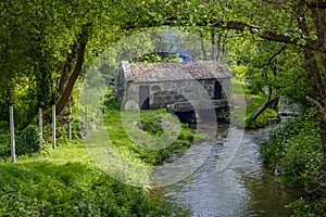 Old mill formerly used for corn in Galicia Spain photo