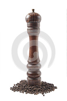 Old mill for grinding pepper