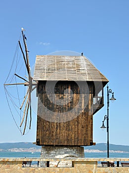 Old mill in Nessebar