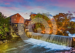 Old Mill in Pigeon Forge Tennessee TN