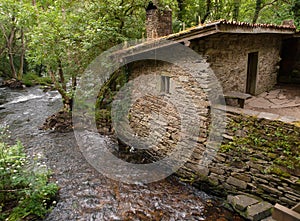 Old mill on the river