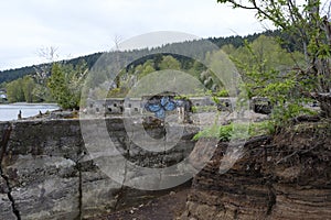 Old Mill site at the head of the Burrard Inlet photo