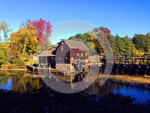 Old mill by a stream 2