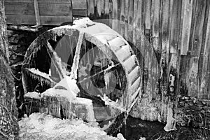 Old mill wheel