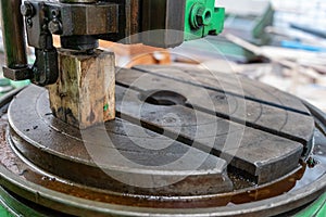 Old milling machine with remote control