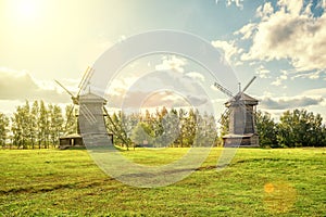 Old mills in ancient town of Suzdal, Russia