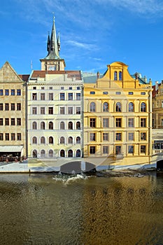 Old mills in Prague.