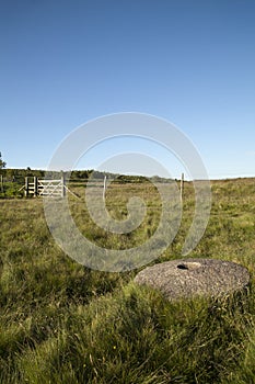 Old Millstone at Longshaw