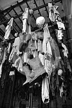 Old mine clothes room