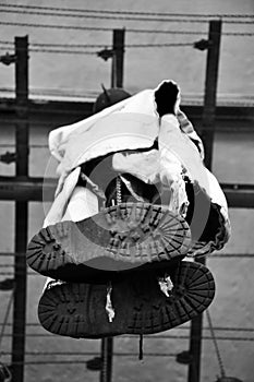 Old mine clothes room