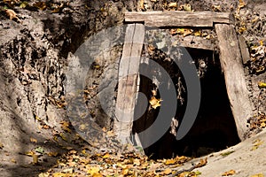 Old mine entrance