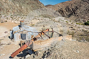 Old mine on Old Toll road