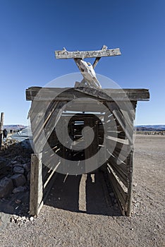 Old mine shaft