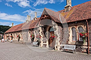 Old Minehead railway station, Somerset, UK.